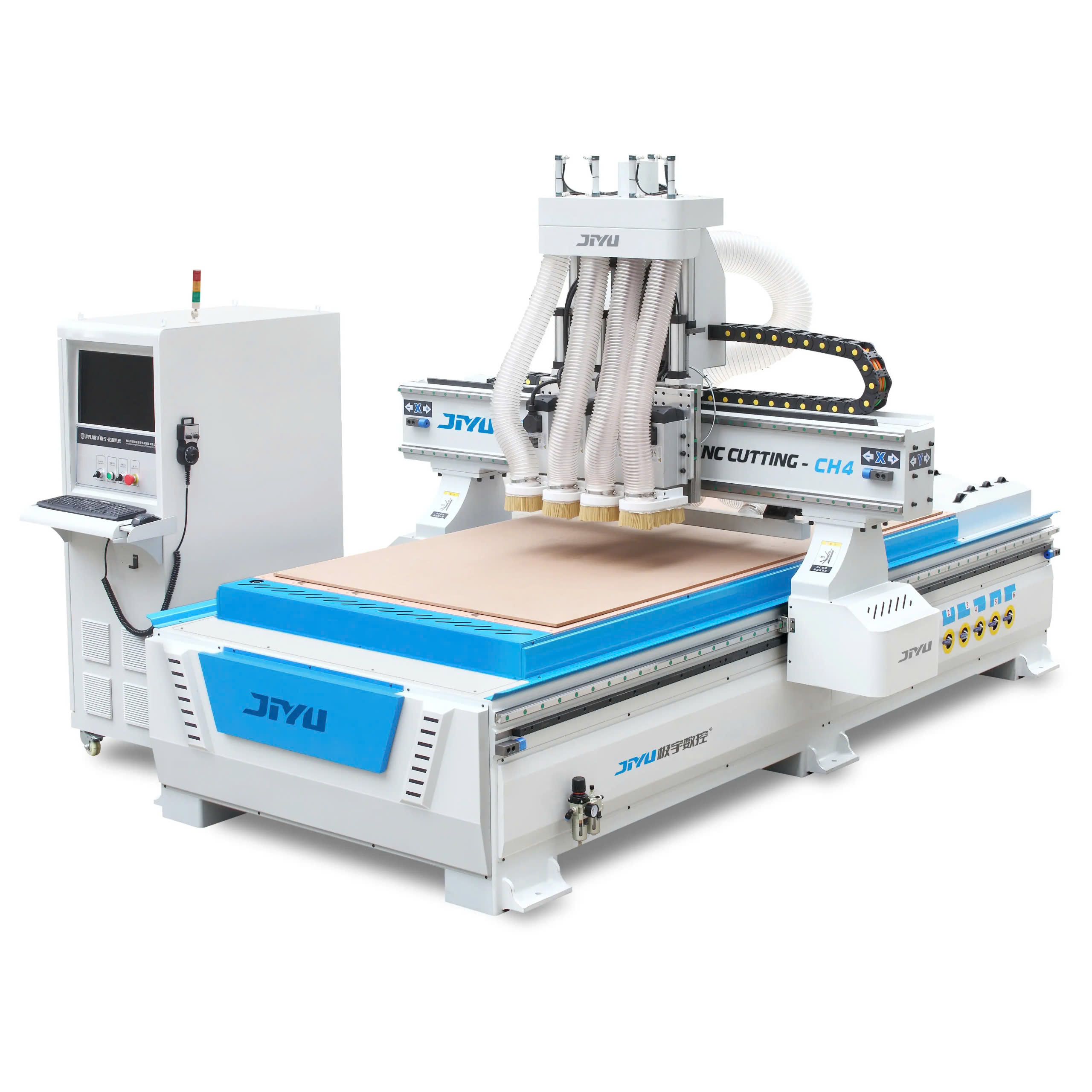 JIYU CNC 4 đầu độc lập