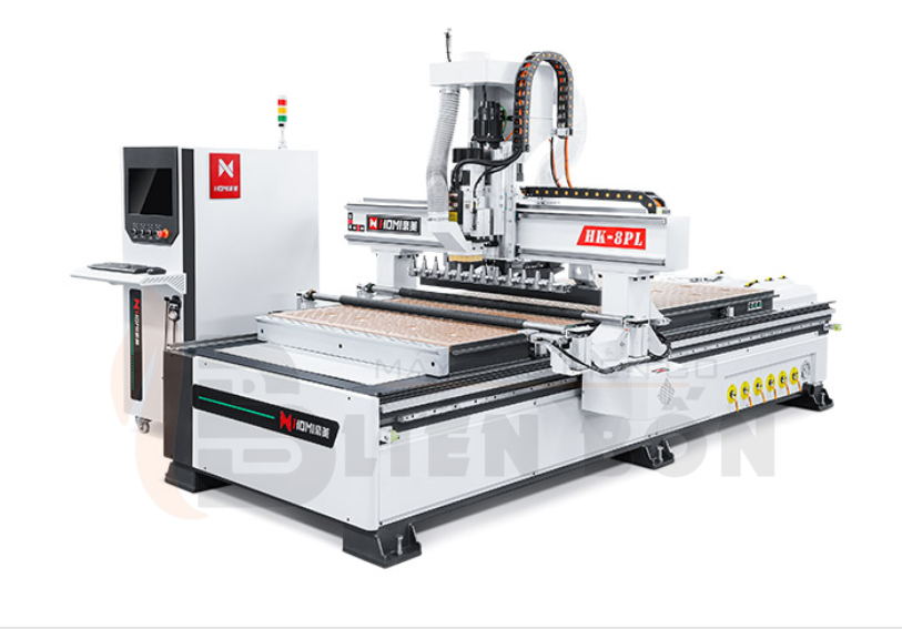 Máy cắt CNC 1 đầu thay dao tự động HK8PL